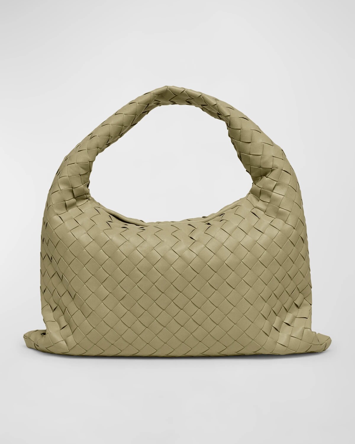 

Маленькая сумка для хмеля Bottega Veneta, цвет Travertine-Muse