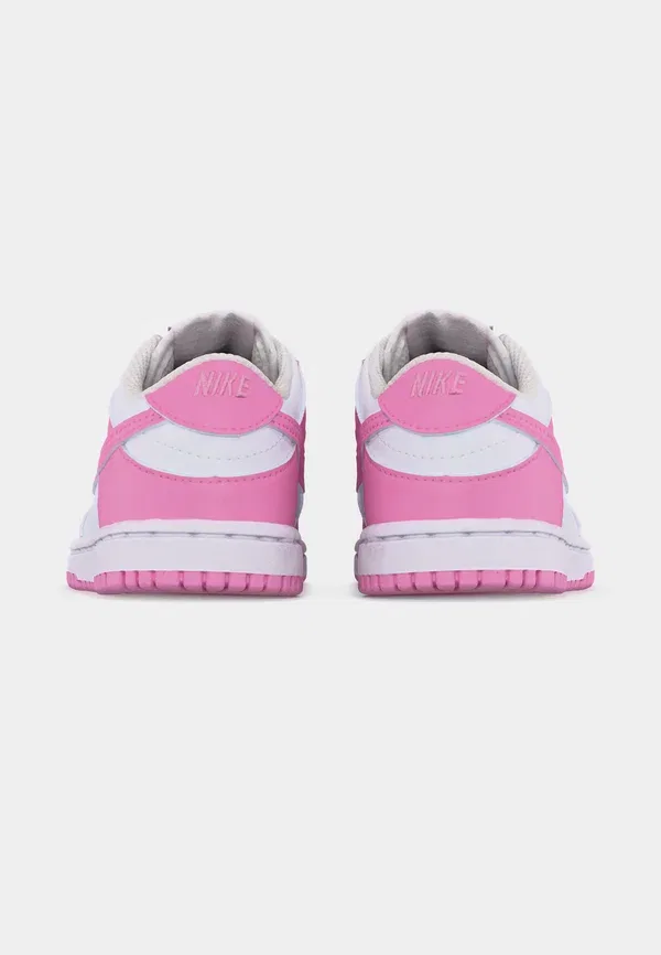 Кроссовки Nike Sportswear Dunk, белый/розовый — фото 4