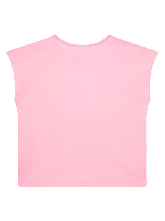 Футболка обычного кроя 3I1XC10P1 United Colors Of Benetton, розовый — фото 2