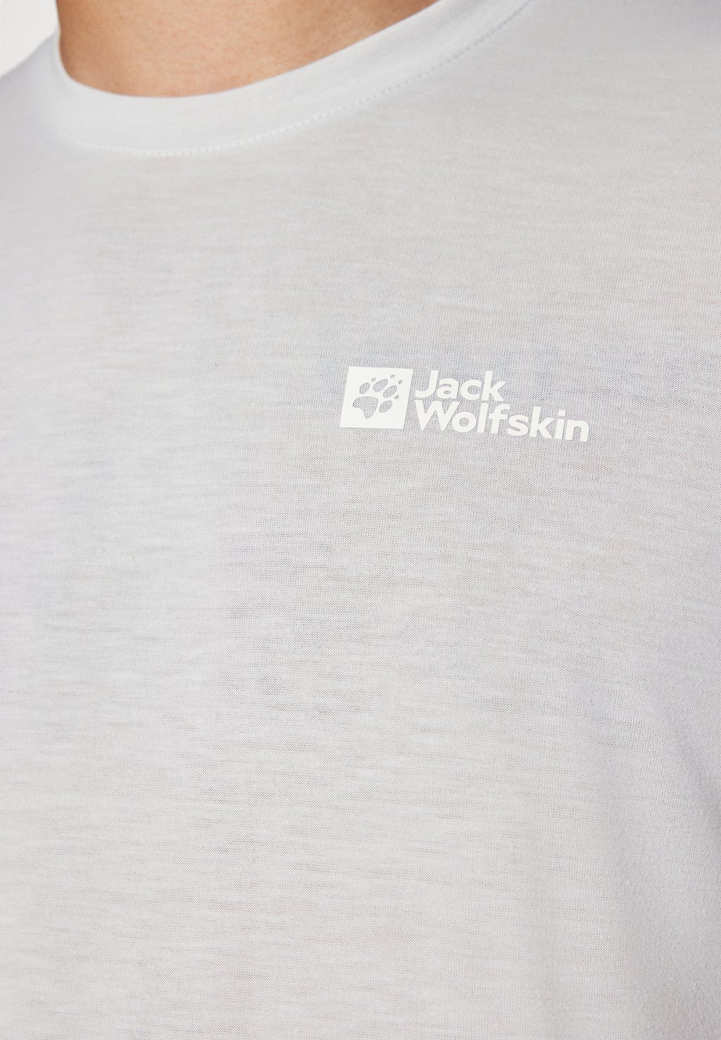 

Топ с длинными рукавами VONNAN LS T M Jack Wolfskin, светло-серый