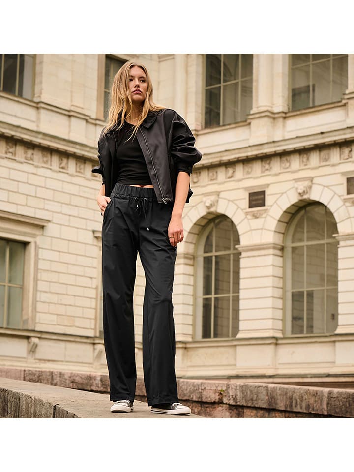 

MAC Черные брюки