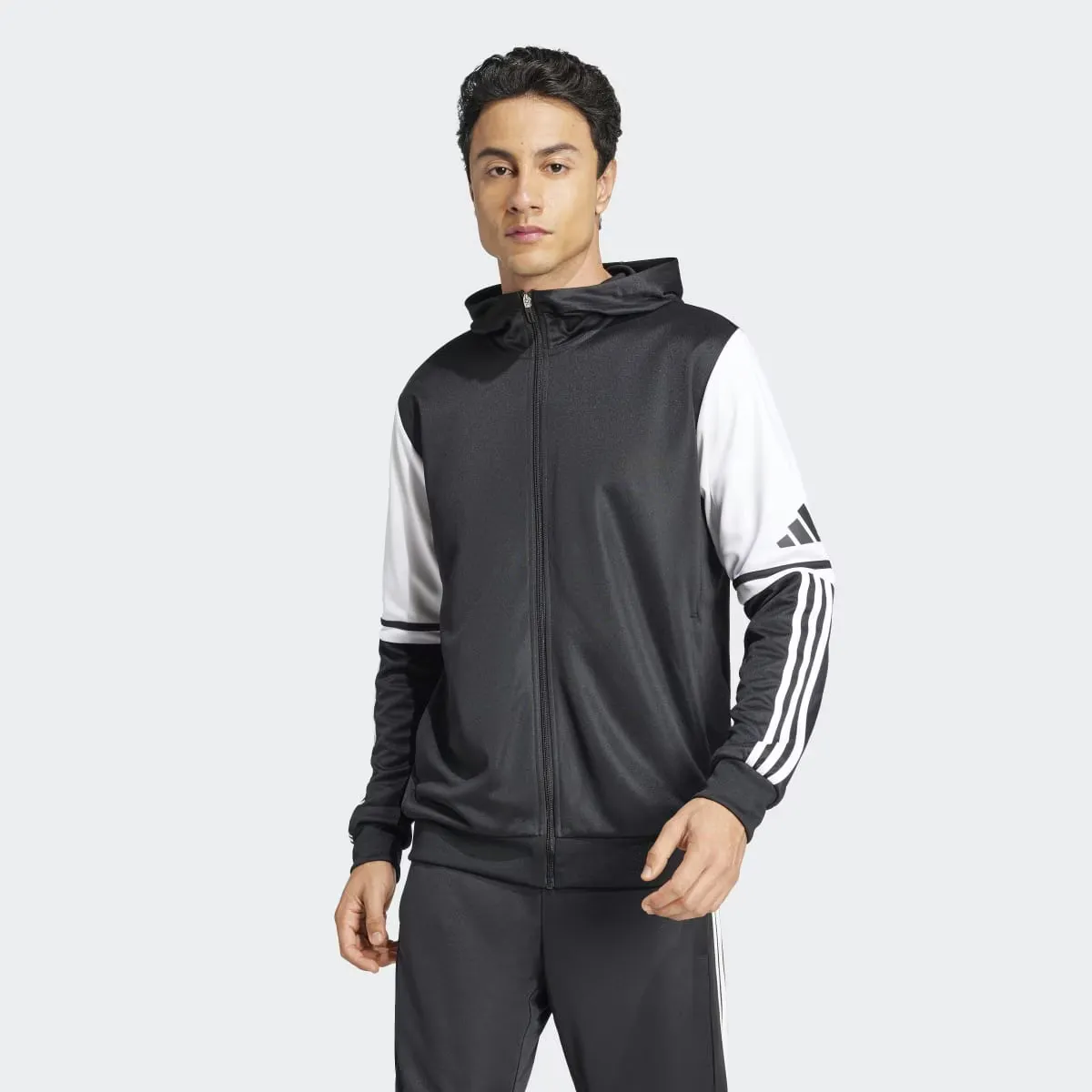 

Мужская толстовка с капюшоном Adidas Squadra 25, черный