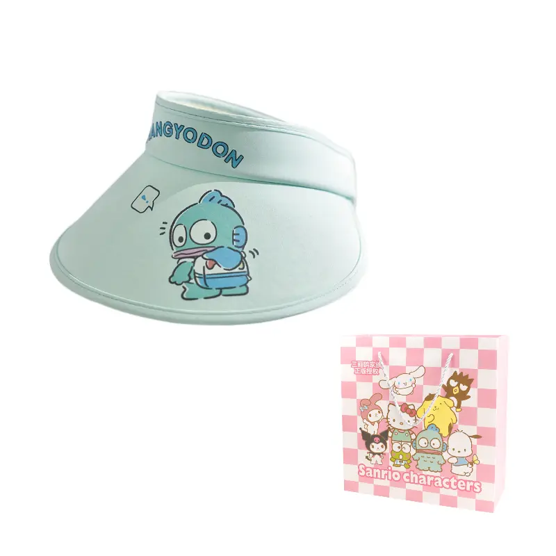 

Sanrio Детская панама из полиамида с защитой от солнца, Ugly Fish Sun Protection Hat