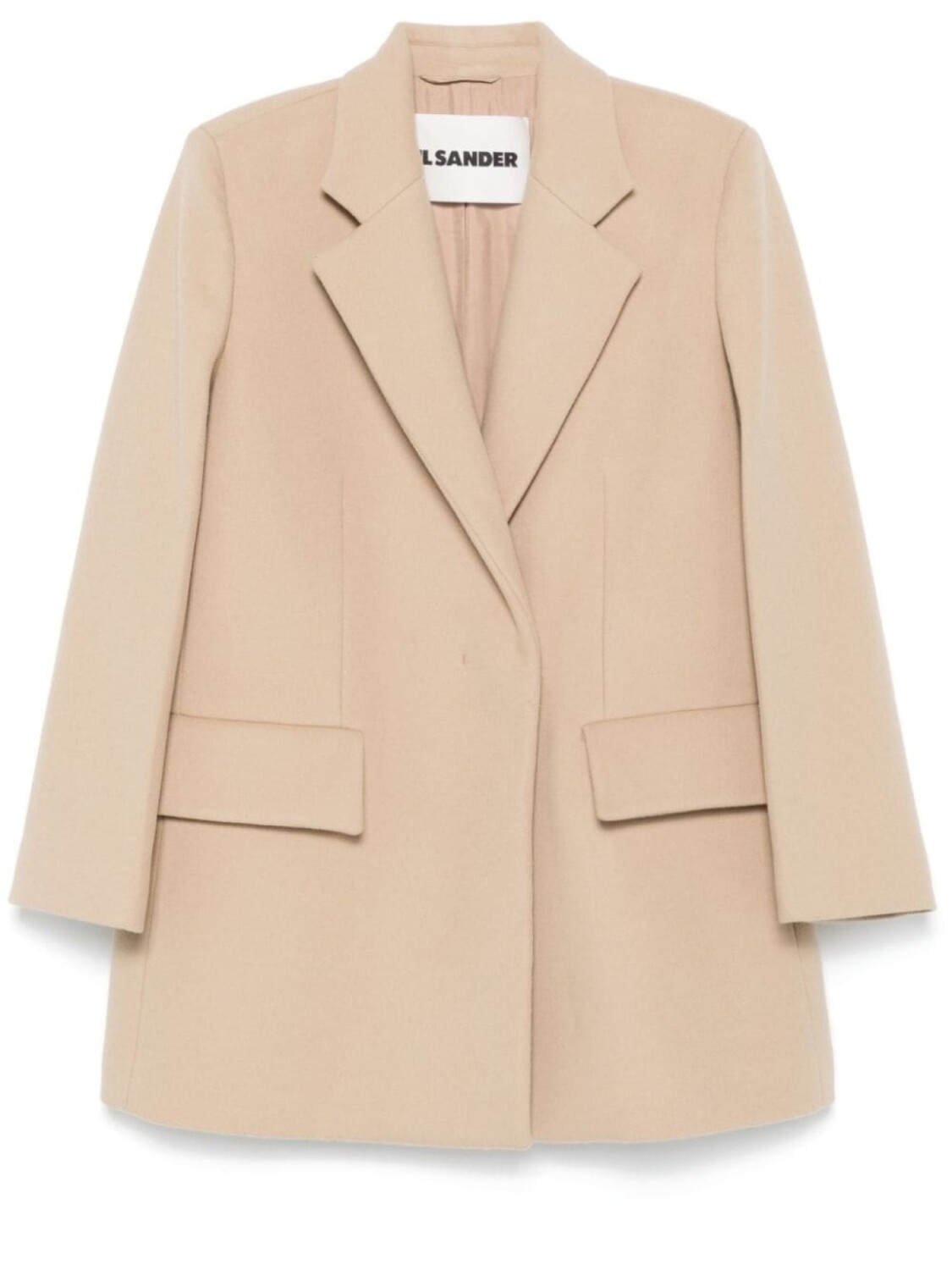 

Jil Sander пальто пошитое на заказ, нейтральный цвет