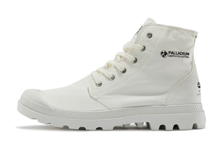 

Pampa Canvas Shoes Unisex High-top White Palladium