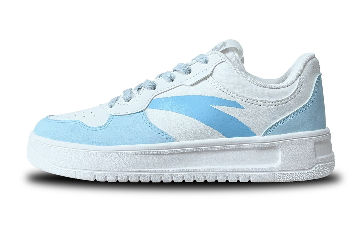 

ANTA Мужские противоскользящие амортизирующие низкие скейтерские кроссовки Sky Blue, цвет Sky Blue