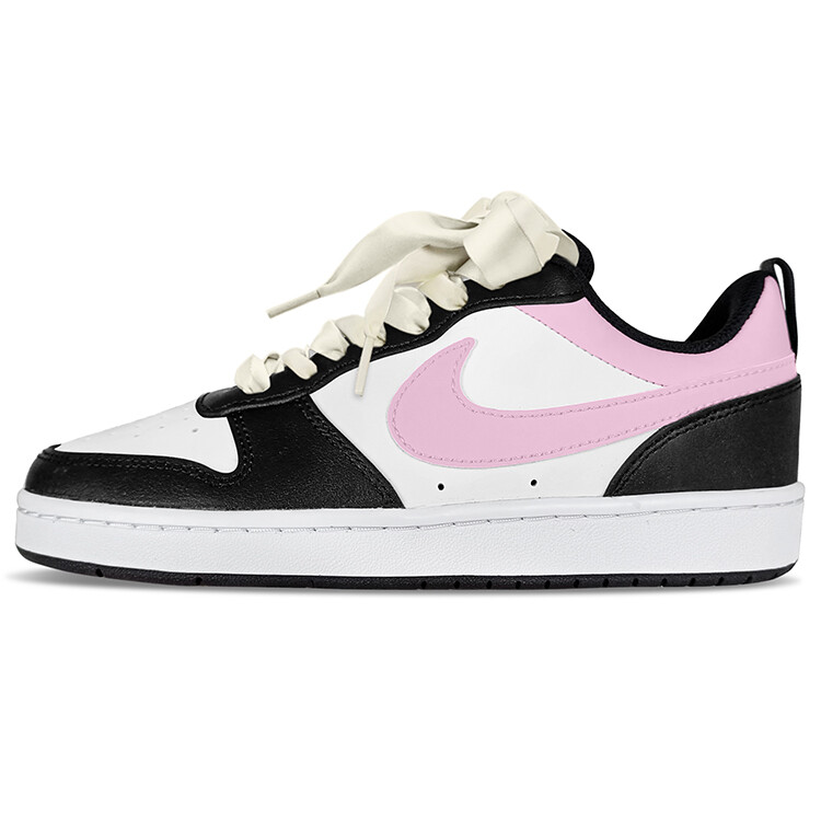 

Кроссовки Nike Court Borough Skateboard Shoes Women's Low-Top Black, Черный, Кроссовки Nike Court Borough Skateboard Shoes Women's Low-Top Black