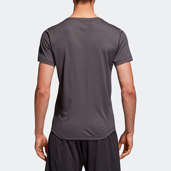 Футболка adidas Freelift Chill Training Sports Round Neck Short Sleeve Gray, серый — фото 4
