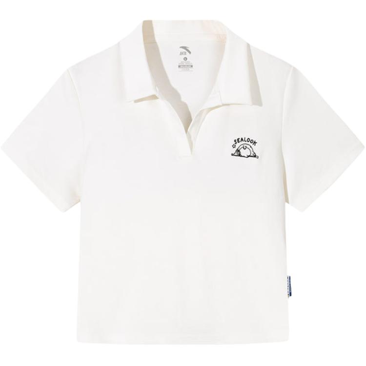 

ANTA Polo футболка женская ivory white