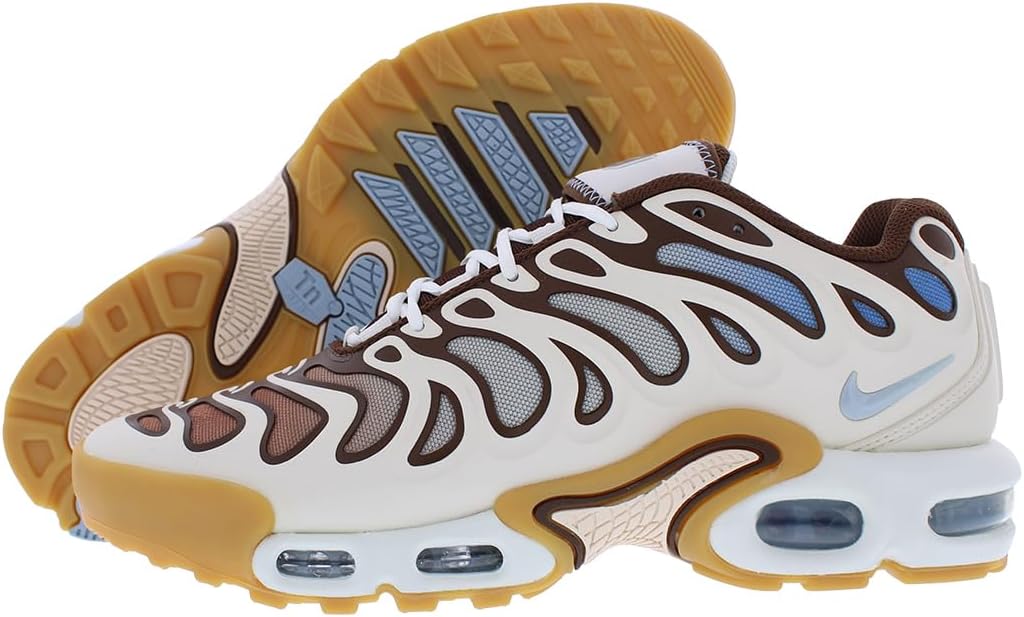 

Кроссовки Nike Air Max Plus для дрифта для мужчин, Deep Brown/Light Armory Blue/Beige