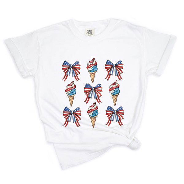 

Футболка garment dyed с принтом в стиле coquette Simply Sage Market, Зеленый, Футболка garment dyed с принтом в стиле coquette Simply Sage Market