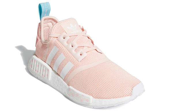 Кроссовки история игрушек 4 x nmd_r1 детские Adidas, розовый — фото 2