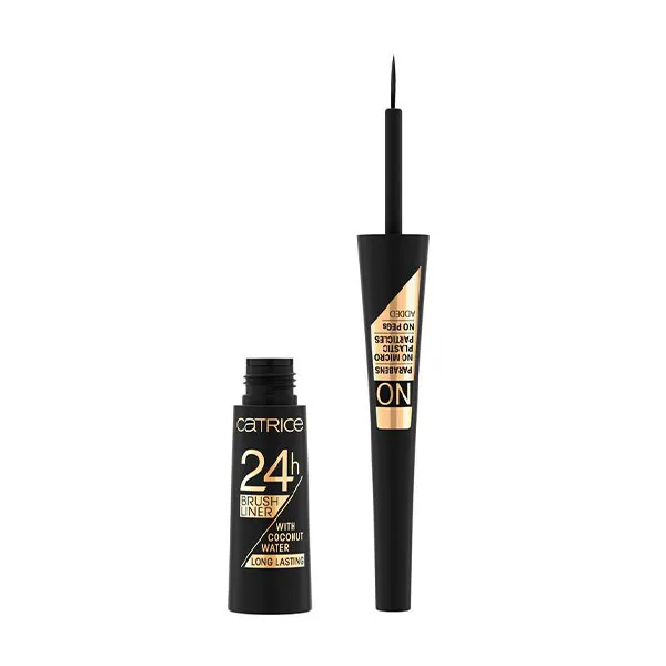 

Подводка для глаз 24H Brush Liner Catrice, цвет ultra black