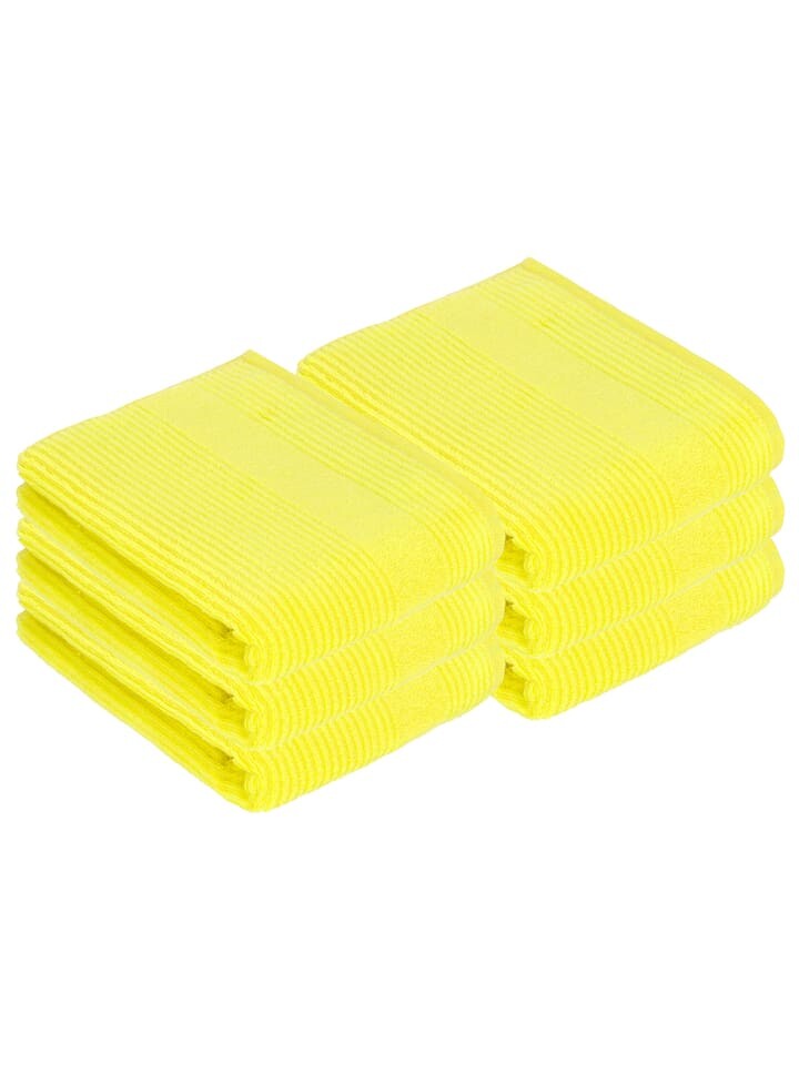 

Полотенце для ванной и душа Vossen, цвет electric yellow