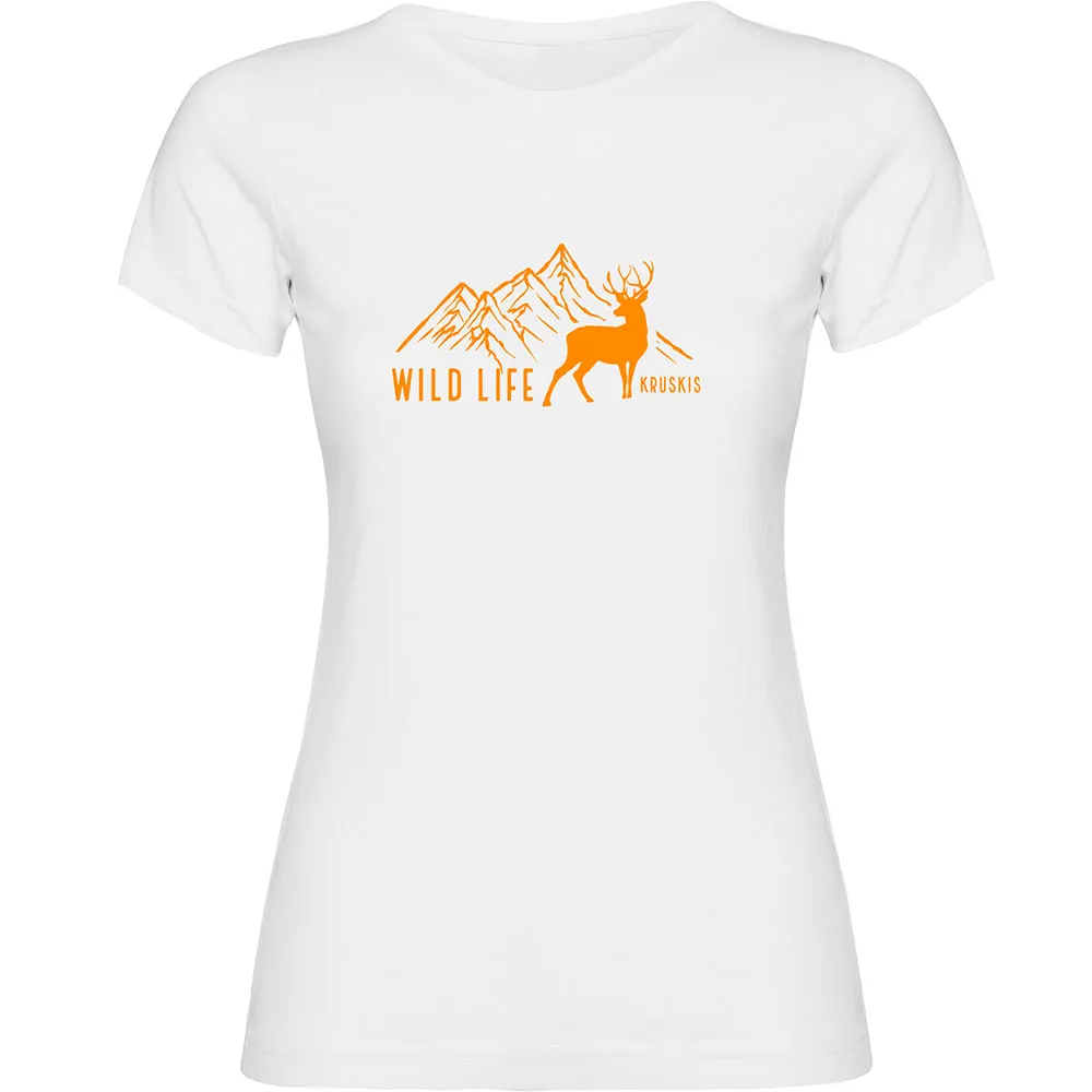 

Футболка с коротким рукавом Kruskis Wild Life, белый