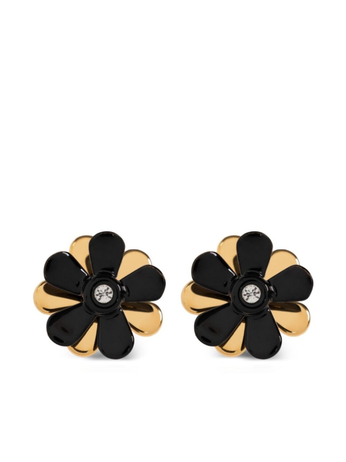 

Серьги Marni Flower Pop, черный