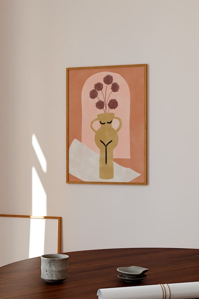 

Елена ристова ваза натюрморт 5 Poster & Frame, 50x70 см, мультиколор