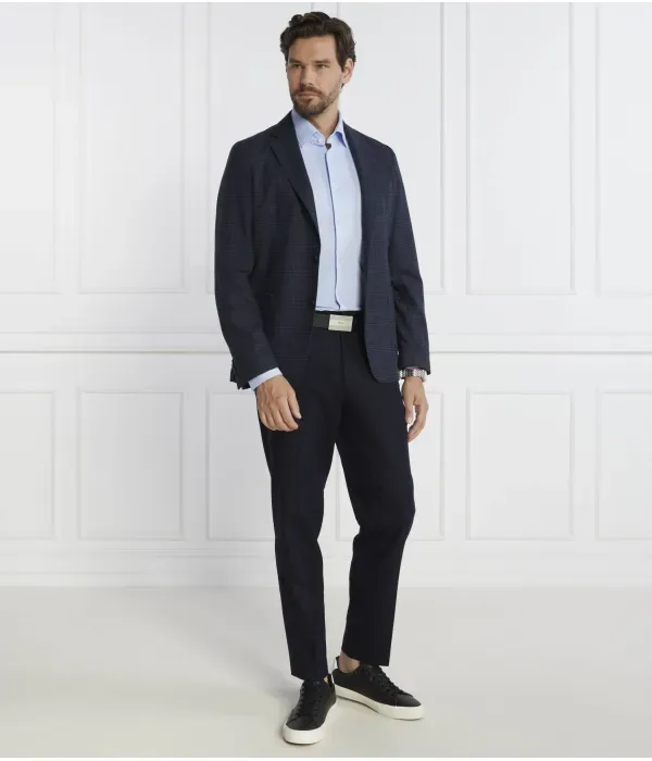 P-Hank-Kent-C1-222 Рубашка slim fit Boss, небесно-голубой — фото 2