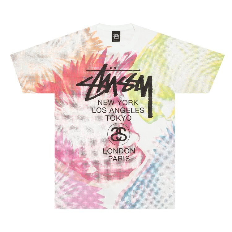 

Футболка Stussy Punk Heads 'White', белый