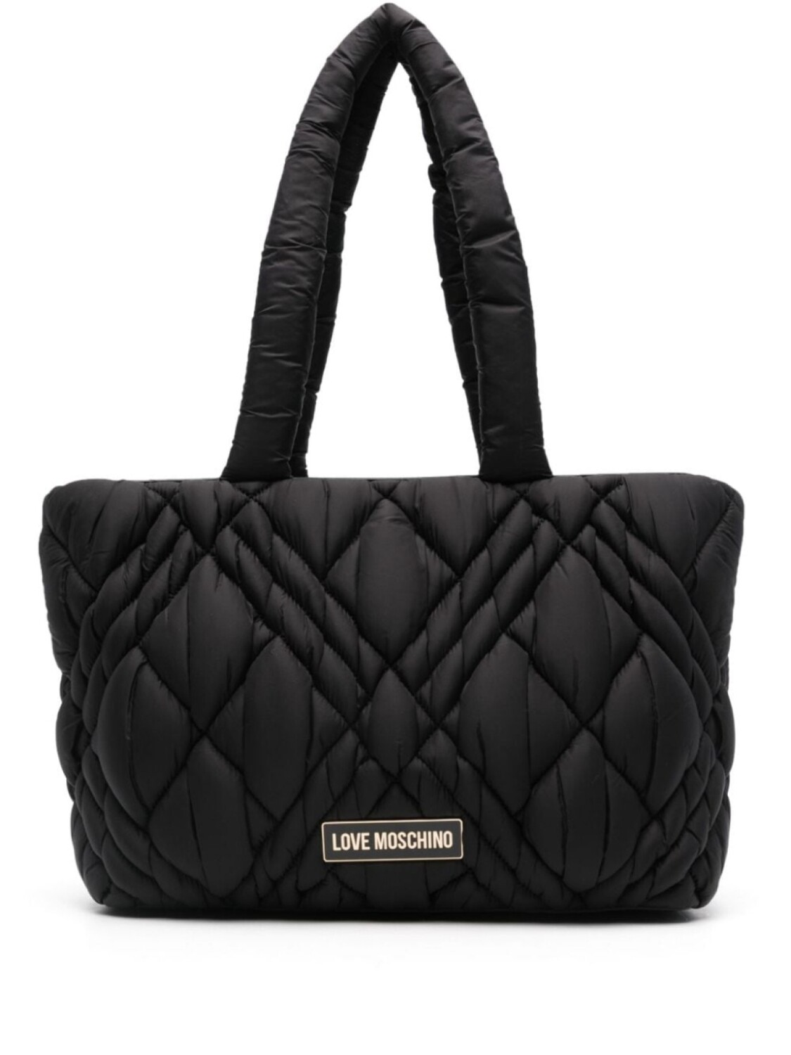 

Love Moschino сумка-тоут с логотипом, черный