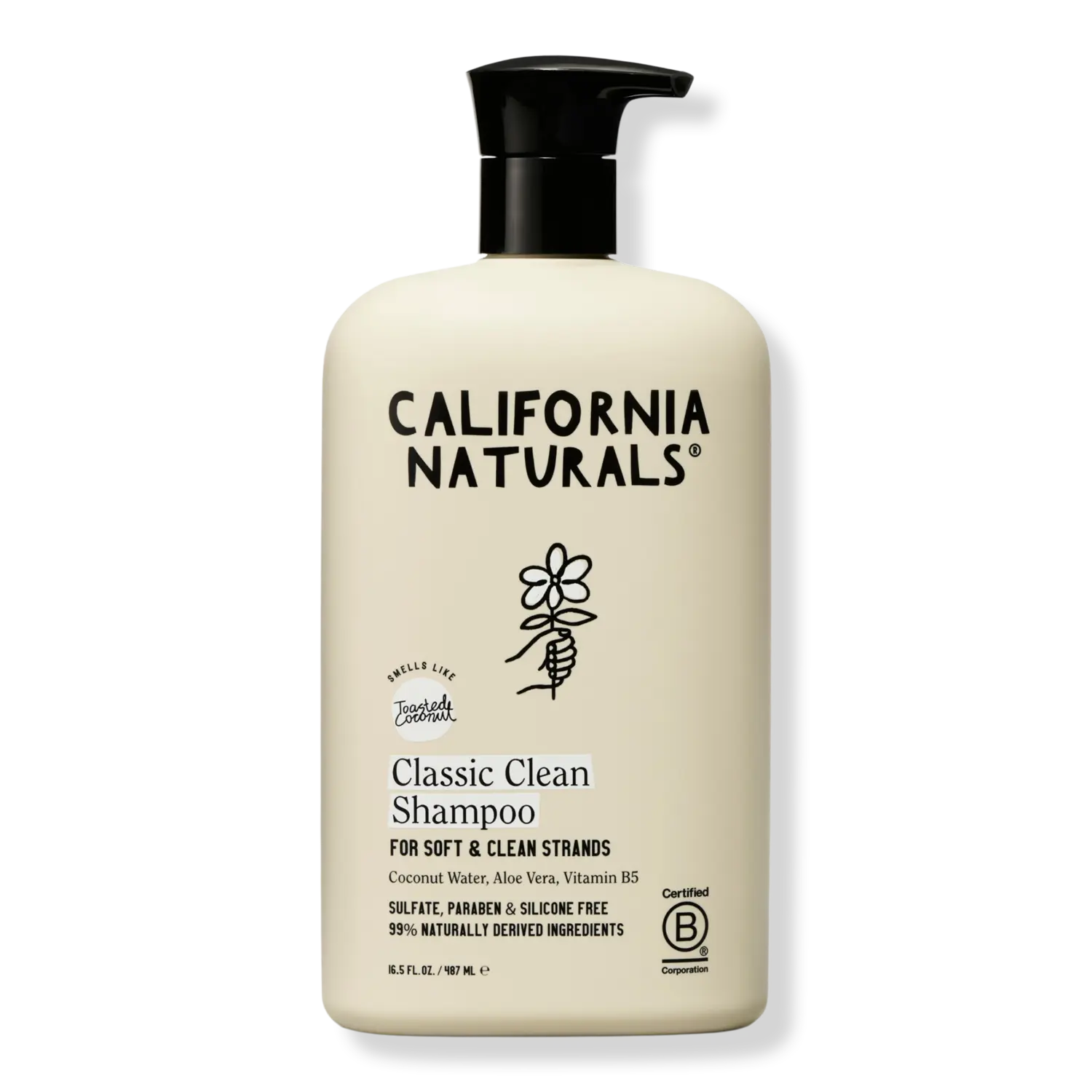 

Классический кокосовый шампунь California Naturals, 16.5 oz