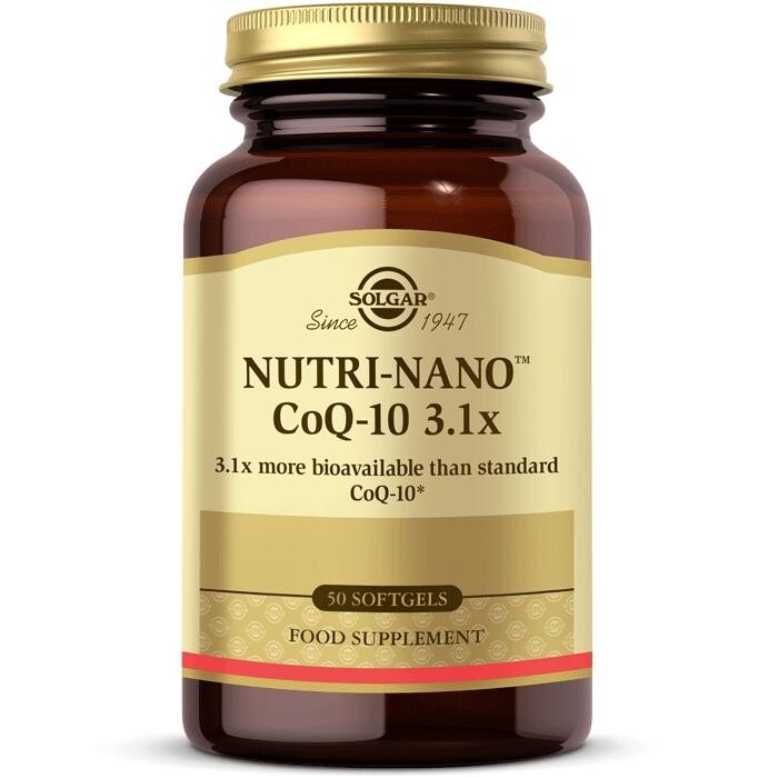 

Solgar Nutri-Nano CoQ-10 3.1x 50 капсул