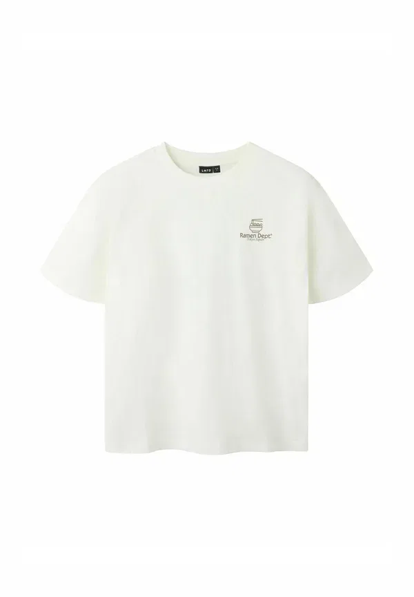 Футболка Lmtd loose fit print t-shirt, цвет белый алиссум