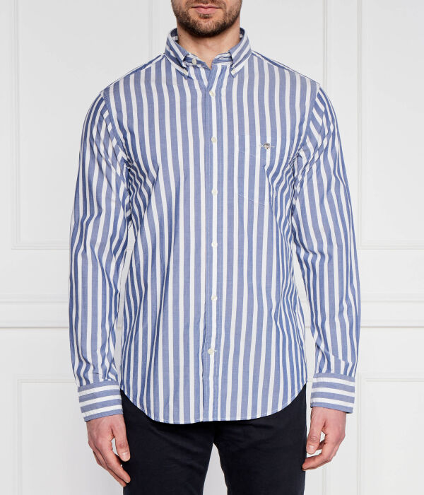 

Рубашка Regular Fit Gant, синий