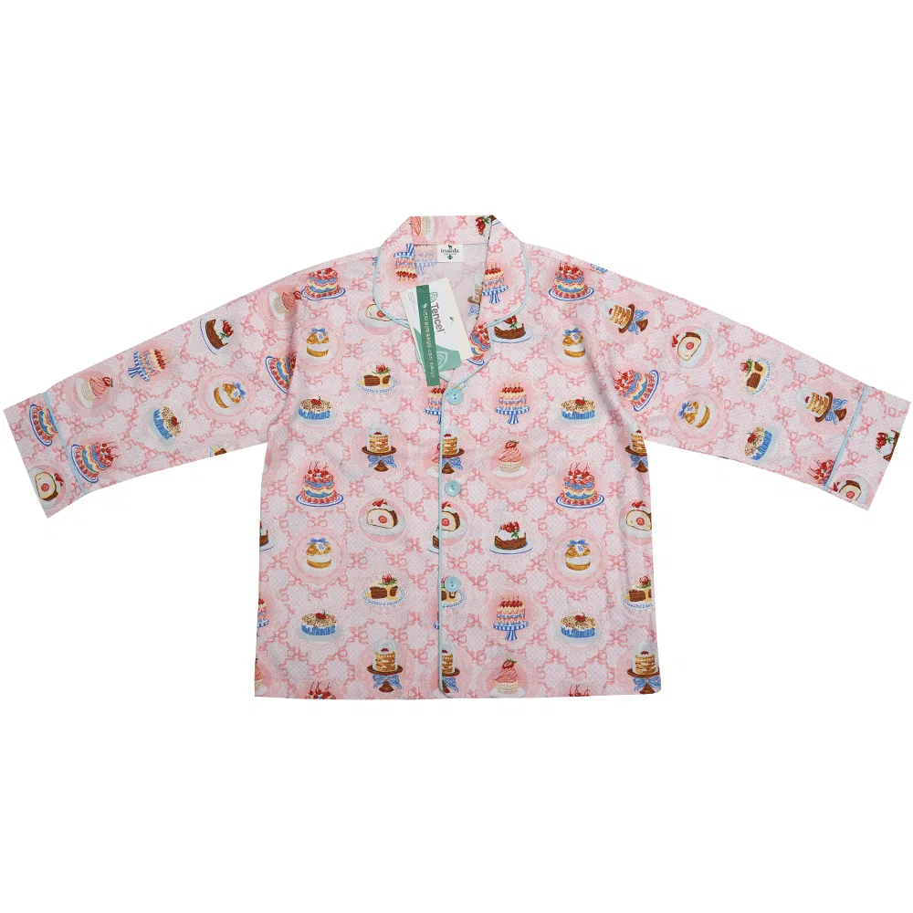 Детская пижама Berry Day с длинным рукавом из тенселя и модала от Irusida — фото 2