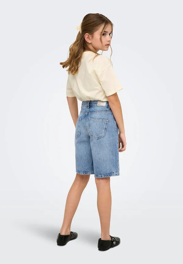 Джинсовые шорты kogsonny normal geschnitten Only Girls, Light Blue Denim — фото 3