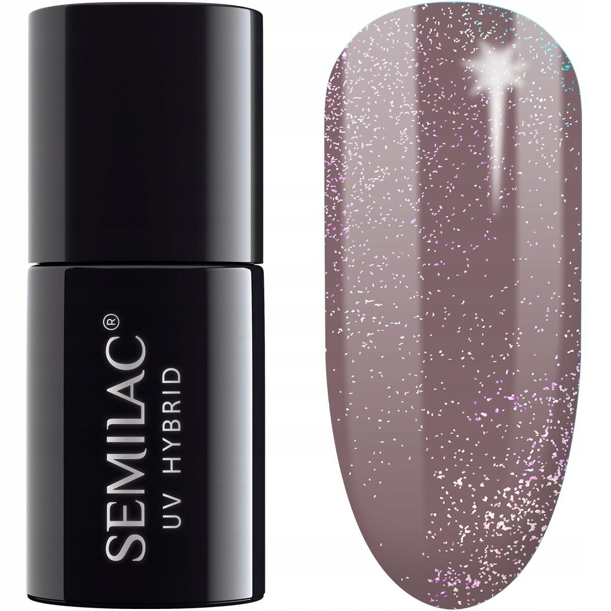 

Semilac, Shimmer Dust, гибридный лак для ногтей, 322 коричневый, 7 мл