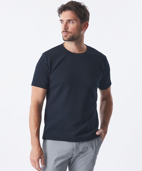 

EPOCA UOMO Футболка мужская, хлопок, EPOCA, темно-синий