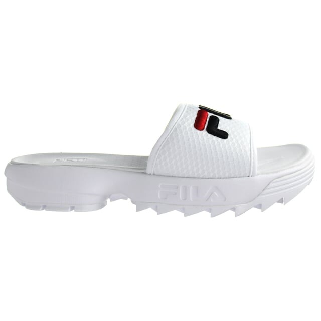 Женские белые шлепанцы Disruptor Slide Fila, белый