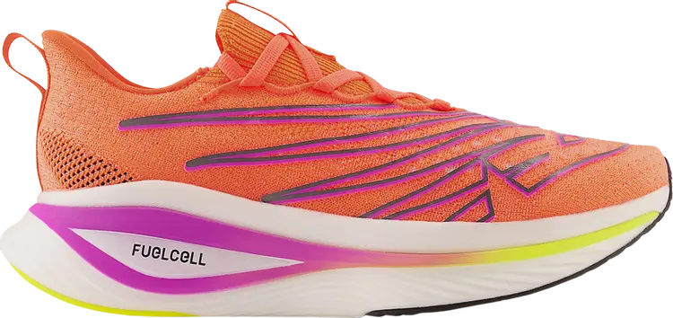 

Кроссовки Wmns FuelCell SuperComp Elite v3 'Neon Dragonfly Cosmic Rose', оранжевый