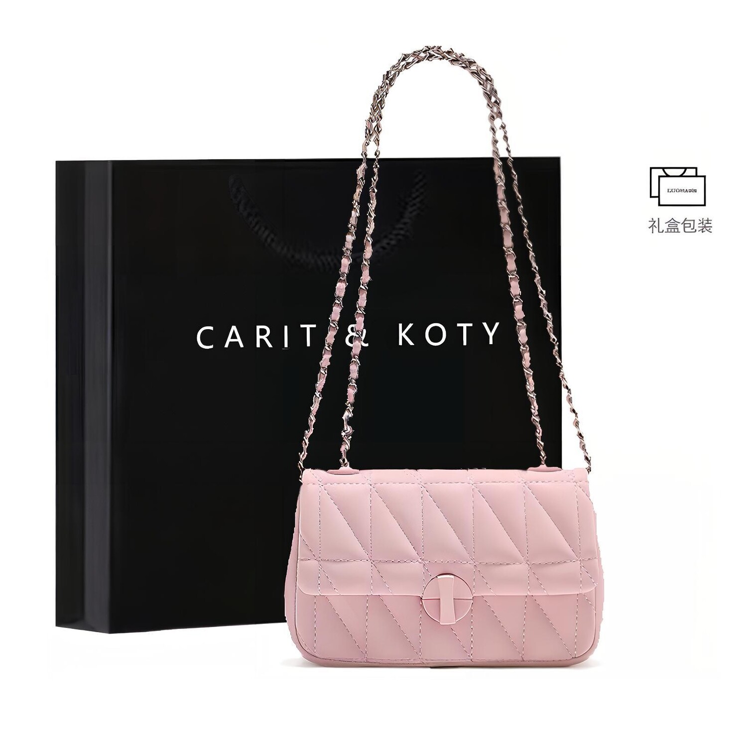 

Женская сумка через плечо Carit&Koty, Розовый