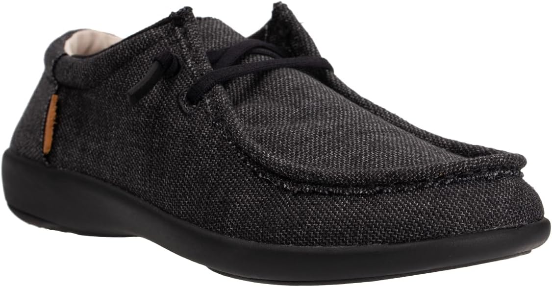 

Мокасины Spenco для мужчин Carefree из денима, черный