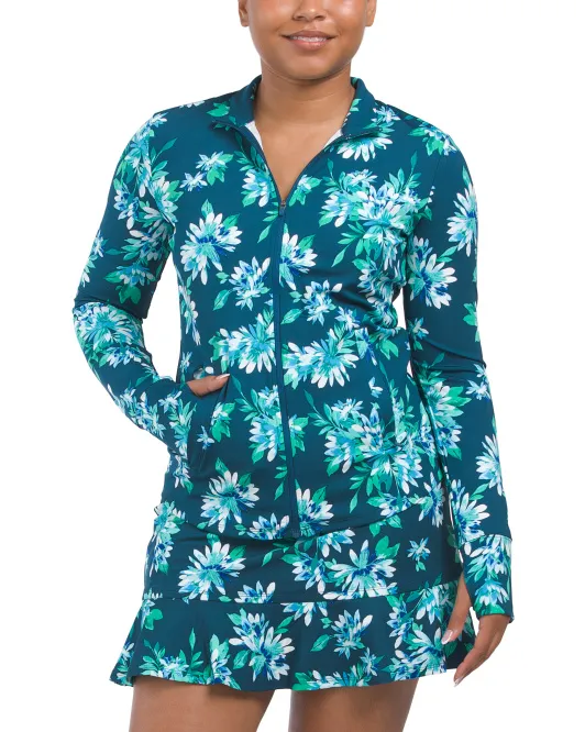 

Куртка Upf 50 Active на молнии Tommy Bahama, цвет Island