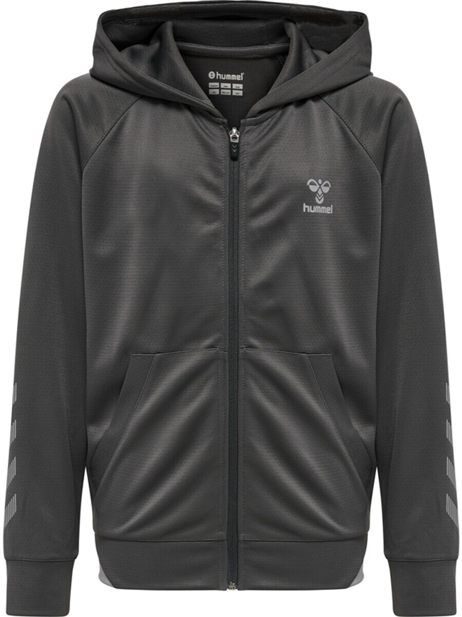 

Худи Hummel Athletic Zip-Up Hoodie, цвет Grey/Anthracite