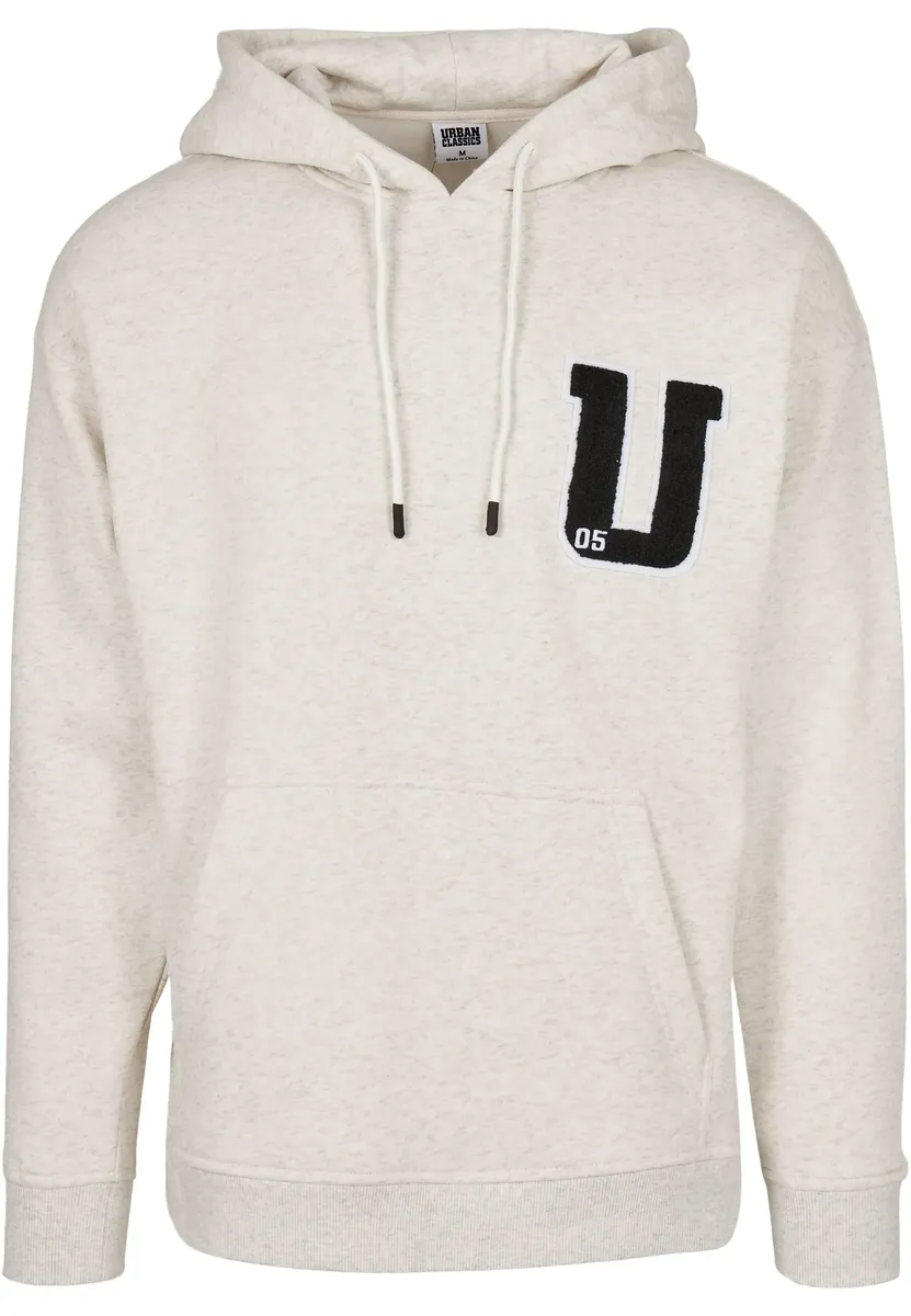 

Толстовка с капюшоном URBAN CLASSICS " Urban Classics Men's Oversized Terry Cloth Patch Hoody", серый