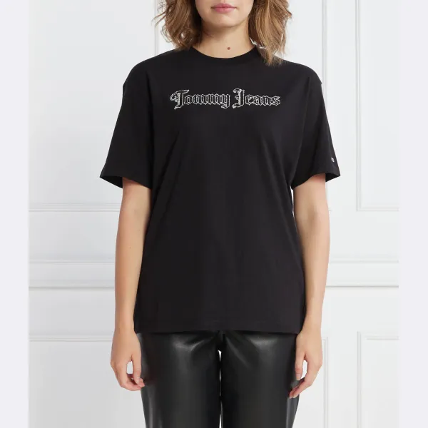 

Футболка свободного кроя Tjw rlx grunge 2 ss Tommy Hilfiger, черный