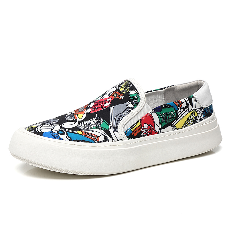 

Низкие мужские кроссовки для скейтбординга, разноцветные I.30, Multicolor