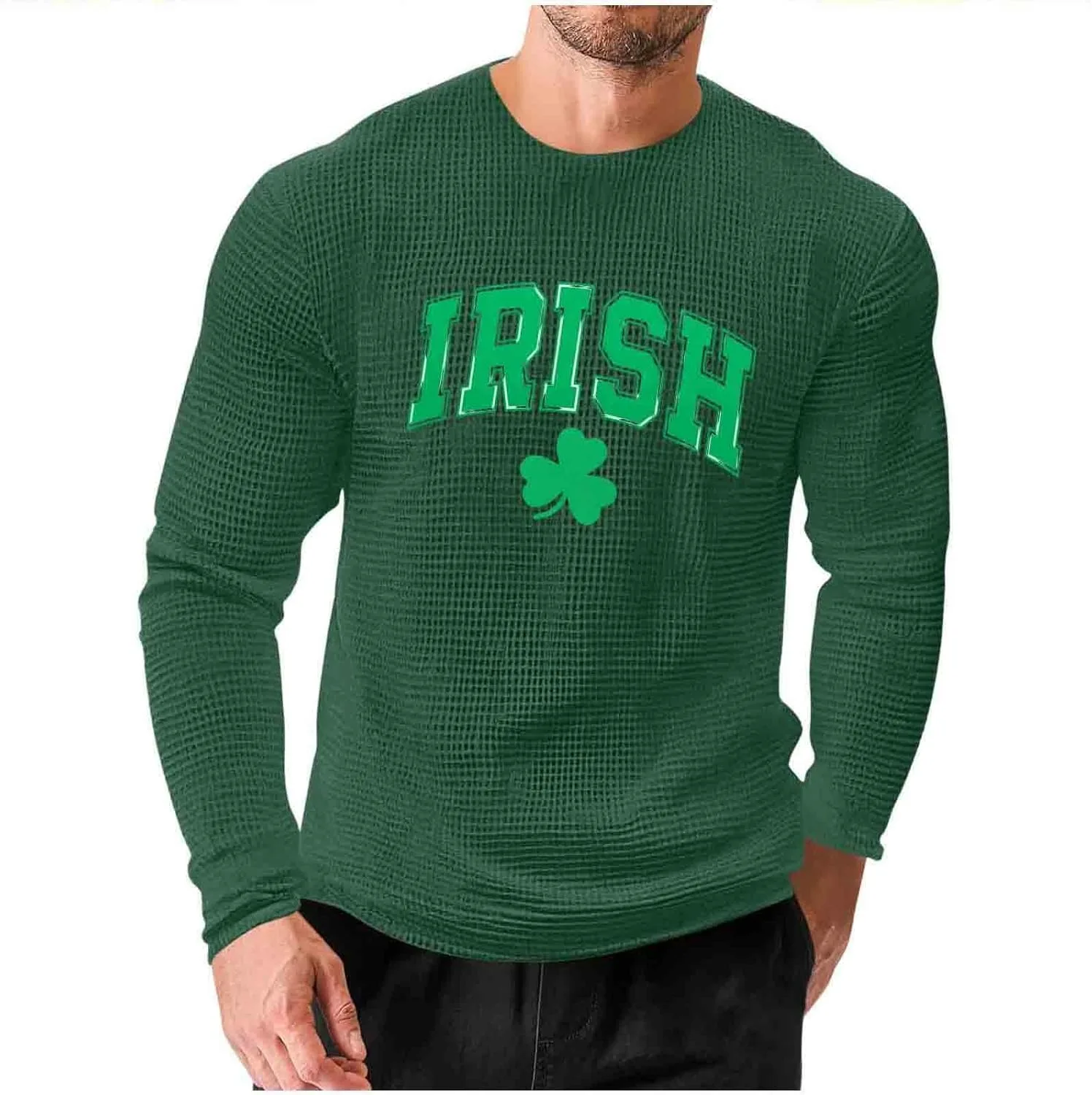 

Футболка с принтом ко Дню Святого Патрика Zeiyignr