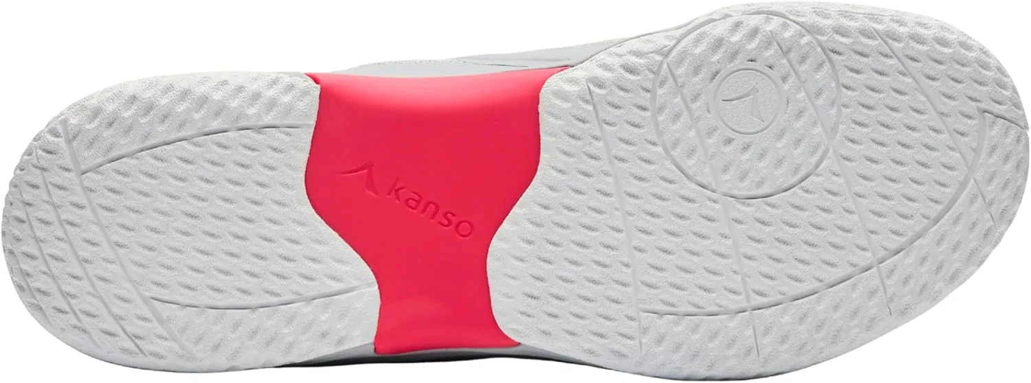 Кроссовки для сквоша, бадминтона и ракетбола Kanso Sports, пара, Grey-red — фото 4