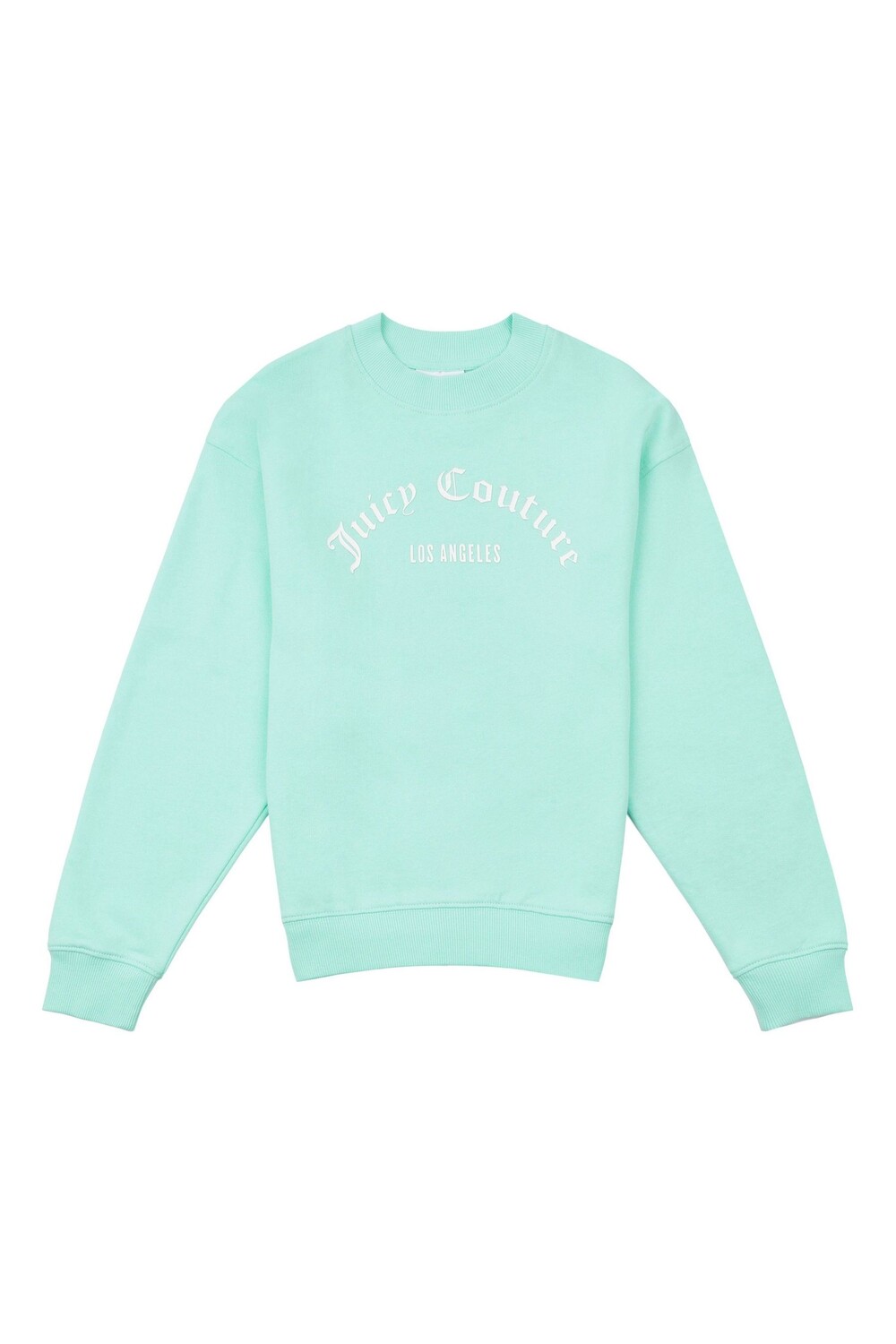 

Синяя толстовка для девочки с круглым вырезом Juicy Couture, синий