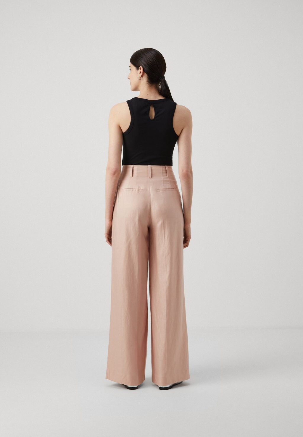 

Брюки WIDE LEG DAY PANTS KARL LAGERFELD, светло-розовый