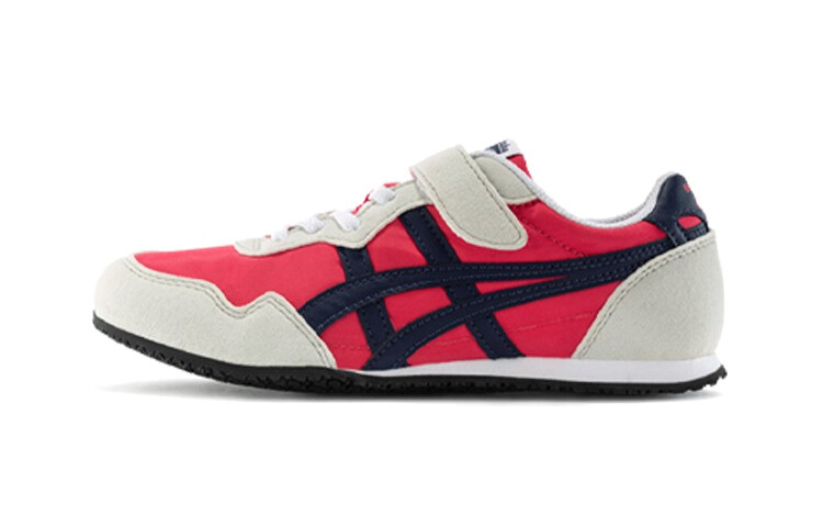 Детские кроссовки Serrano Kids Lifestyle PS Low-top Ruby Red/бежевый Onitsuka Tiger