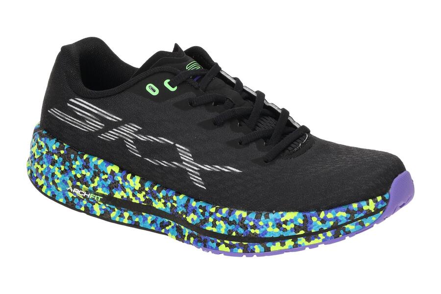 Кроссовки Skechers Go Run Razor, черные, спортивные, 172090