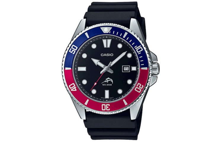 

CASIO Часы Men VINTAGE Series Black Watch MDV106B-1A2V