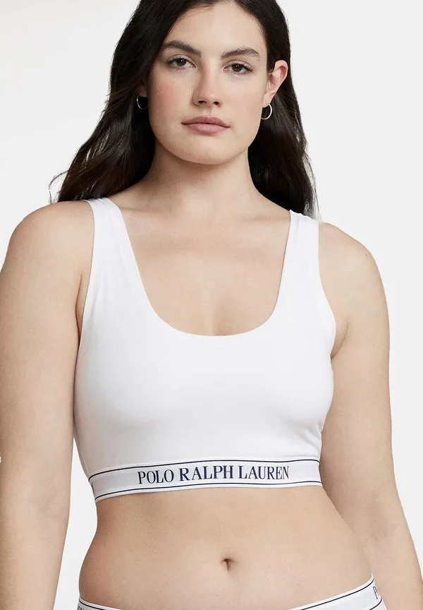 2Pack essentials бюстгальтер Polo Ralph Lauren, White Cloud