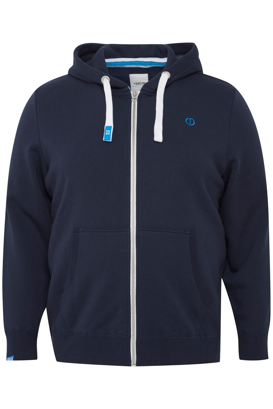 

Худи с капюшоном на молнии !Solid, Navy